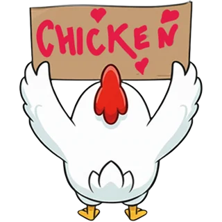 Fan mit Schild – Chicken Road Race