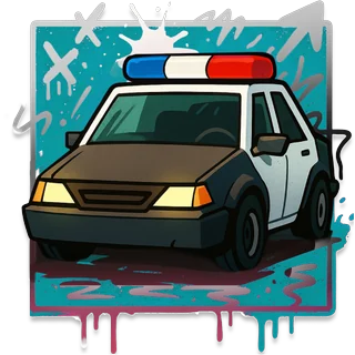 Polizeiwagen â Chicken Royal