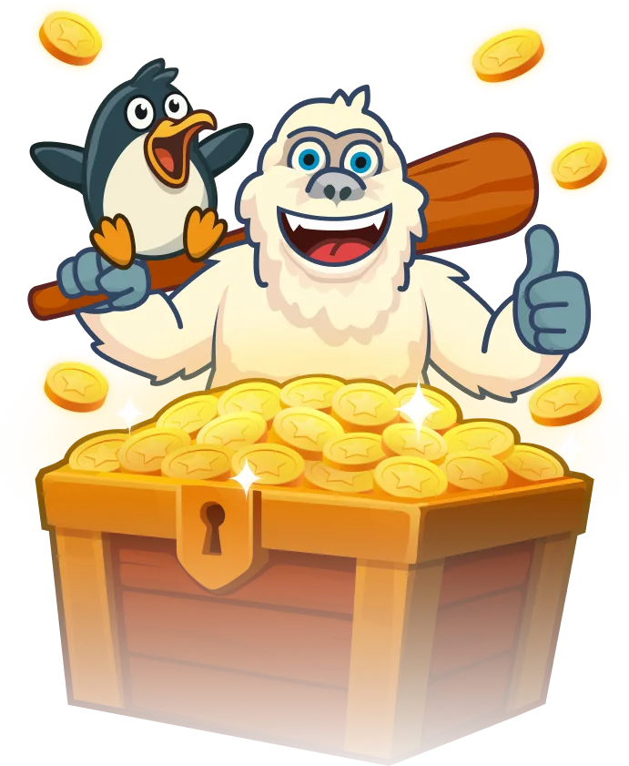 Infinite Rich: Die höchste Gewinnstufe von Pengu Sport.