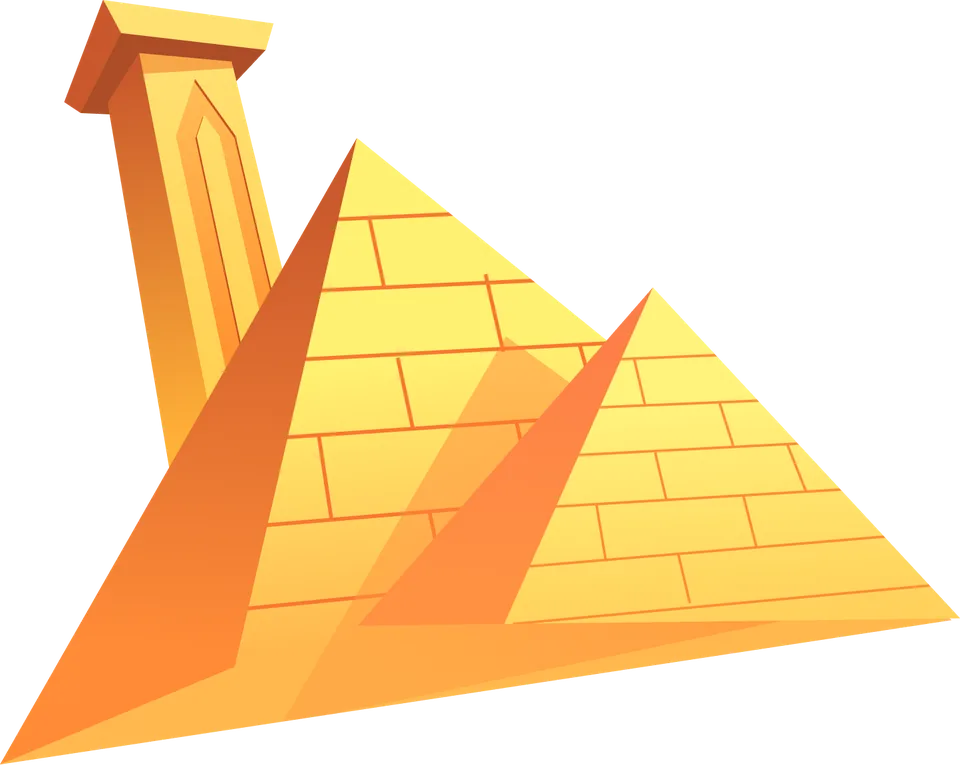 Die Pyramiden â das Stiftfeld von Plinko 1000 im WĂŒstenlook.