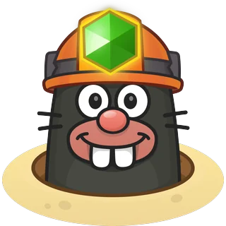 Maulwurf mit Smaragd – Topo Mole