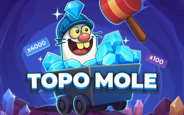 Topo Mole – Instant-Spiel von InOut Games