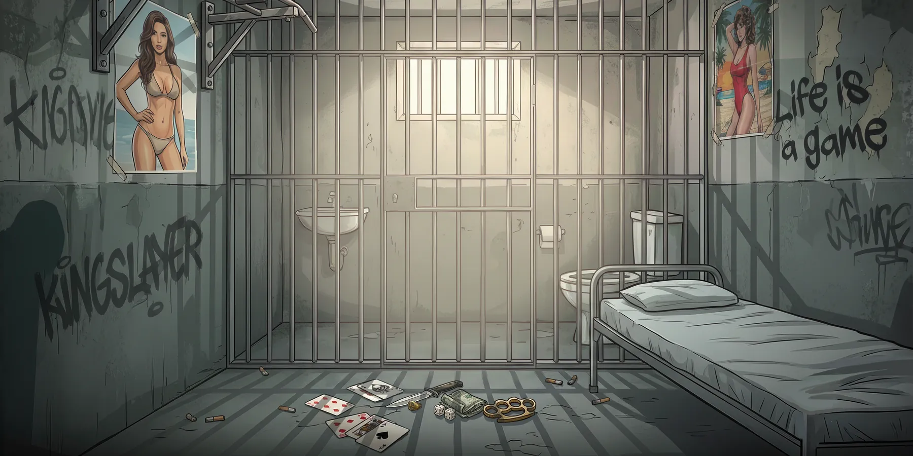 Twist San Quentin â offizielles Artwork von InOut Games