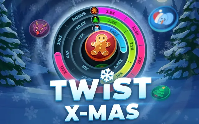 Twist X-mas – Glücksrad von InOut Games